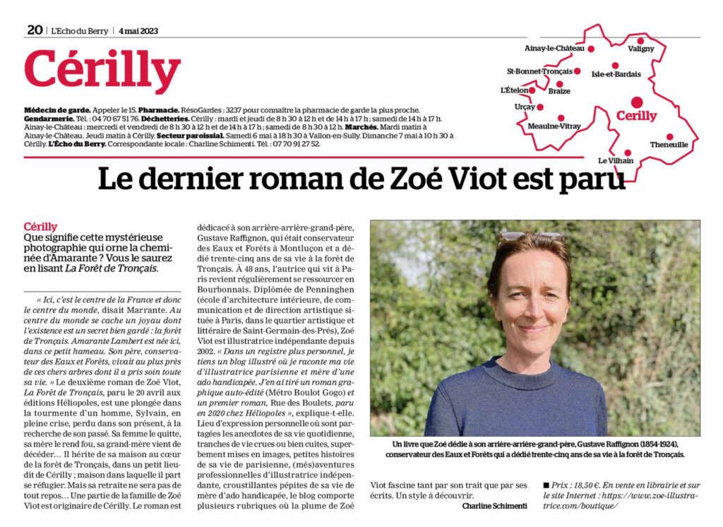 article Echo du Berry Zoé Viot