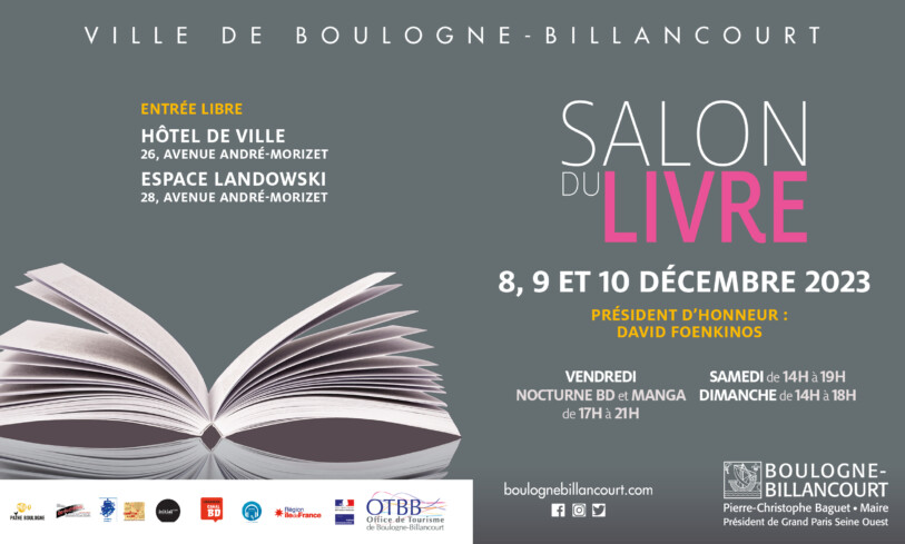 affiche salon du livre Boulogne